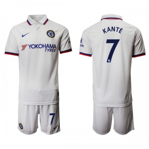 Chelsea Dres KANTE 7 Dječji Gostujući 2019/20 Kratkih Rukava Chelsea Dres KANTE 7 Dječji Gostujući 2019/20 Kratkih Rukava